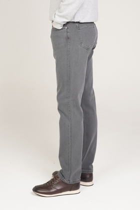 شلوار جین مردانه مدل راسته طوسی