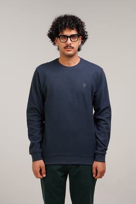 تیشرت آستین بلند یقه گرد مردانه سلانیک