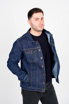 کت جین یقه برگردان مردانه