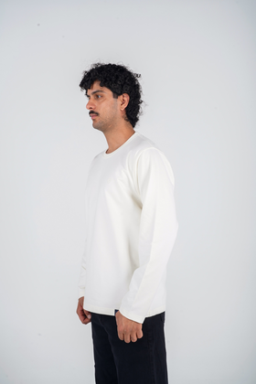 تیشرت آستین بلند یقه گرد مردانه