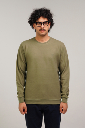 تیشرت آستین بلند یقه گرد مردانه سلانیک