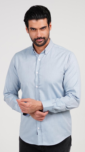 پیراهن آستین بلند مردانه مدل رگولار