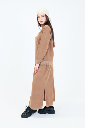 ست بافت و دامن زنانه 