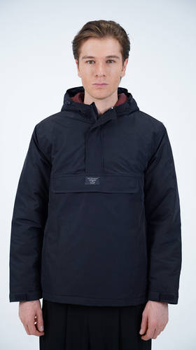 کاپشن کلاهدار جلو بسته شمعی مردانه