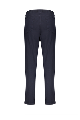 شلوار مام فیت کتان کش زنانه