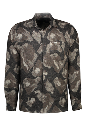 پیراهن پشمی تک جیب مردانه مدل کلاسیک