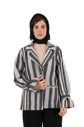 کت یقه انگلیسی زنانه جیب فیلتو