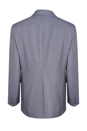 کت تک کتان مردانه مدل یقه انگلیسی