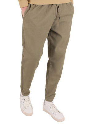 شلوار کتان مردانه مدل کمرکشی