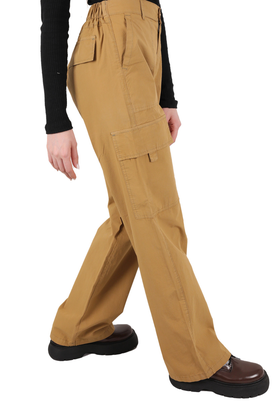 شلوار کارگو نیم بگ زنانه