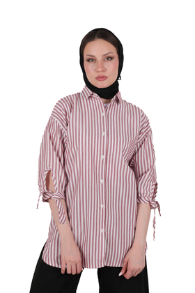 شومیز آستین سه ربع