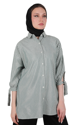 شومیز آستین سه ربع