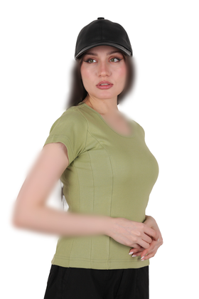 تیشرت آستین کوتاه زنانه مدل فیانگو