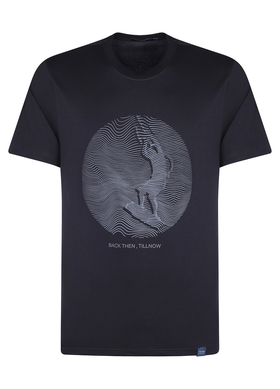 تیشرت آستین کوتاه چاپدار مردانه