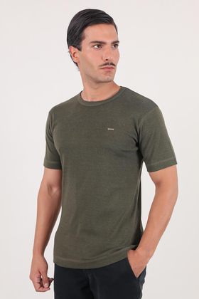 تیشرت آستین کوتاه یقه گرد مردانه