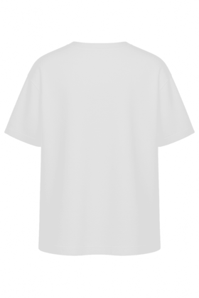 تیشرت آستین کوتاه یقه گرد چاپدار