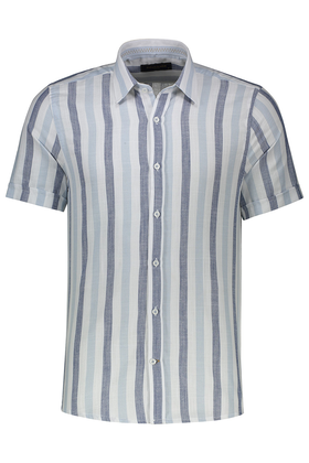 پیراهن آستین کوتاه نخی مردانه