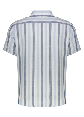 پیراهن آستین کوتاه نخی مردانه