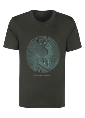 تیشرت آستین کوتاه چاپدار مردانه