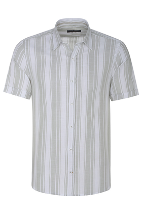 پیراهن آستین کوتاه نخی مردانه