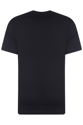 تیشرت آستین کوتاه یقه گرد مردانه مشکی