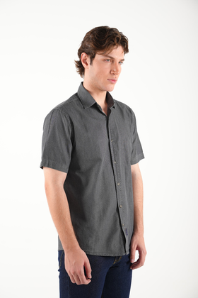 پیراهن آستین کوتاه جین مردانه