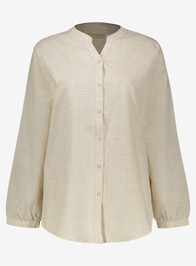 شومیز آستین بلند یقه ایستاده زنانه