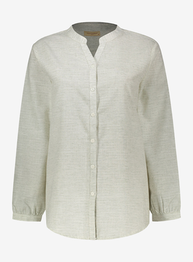 شومیز آستین بلند یقه ایستاده زنانه