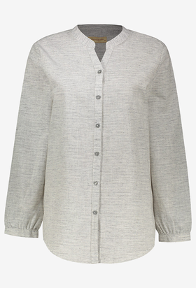 شومیز آستین بلند یقه ایستاده زنانه