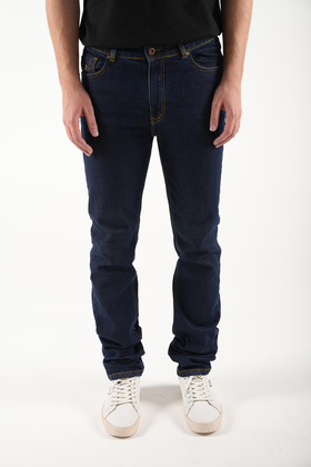 شلوار جین مردانه مدل راسته سرمه ای