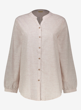 شومیز آستین بلند یقه ایستاده زنانه