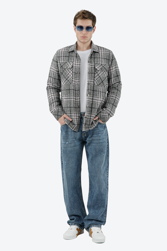 کاپشن پیراهنی مردانه - 