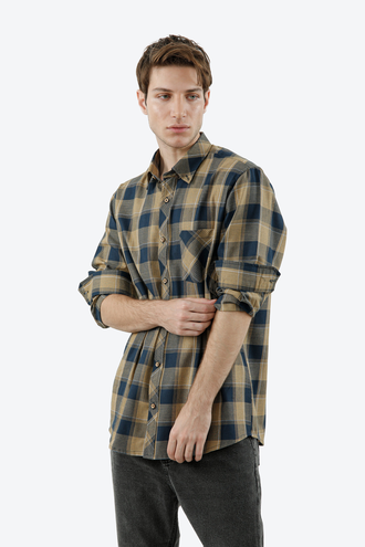 پیراهن آستین بلند مردانه - 