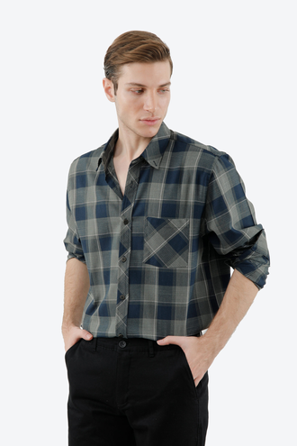 پیراهن آستین بلند مردانه - 