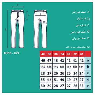 شلوار جین مردانه - 