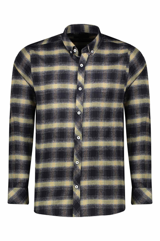 پیراهن آستین بلند مردانه - 