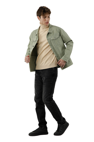 کاپشن کتان مردانه - 