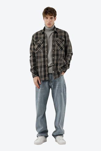 کاپشن پیراهنی مردانه - 