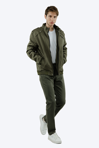 کاپشن کتان مردانه - 