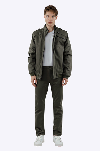 کاپشن کتان مردانه - 