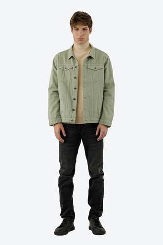 کاپشن کتان مردانه - 