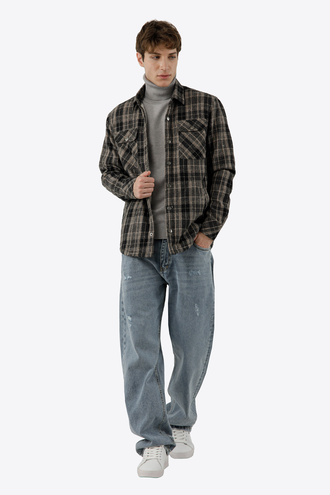 کاپشن پیراهنی مردانه - 