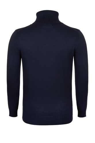 بافت یقه اسکی مردانه - 