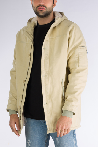 کاپشن کتان مردانه - 