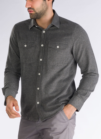 پیراهن پشمی مردانه - 