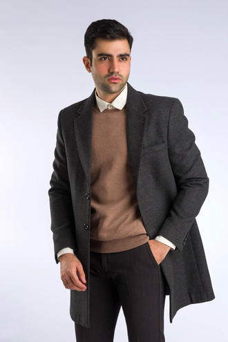 پالتو فوتر مردانه کلاسیک - 