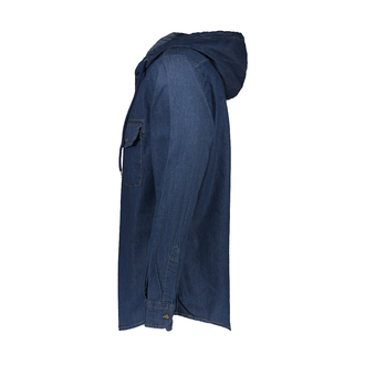 پیراهن جین کلاهدار مردانه - 