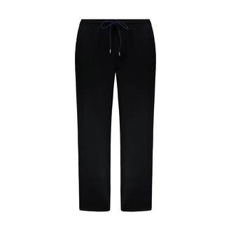 شلوار کتان کمرکش دمپا ساده مردانه - Men' s jogger black