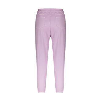 شلوار کتان مام استایل زنانه - Women' s Trousers light pink