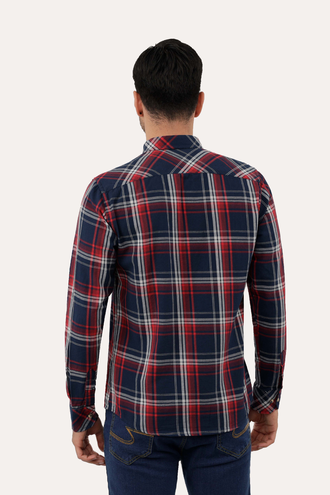 پیراهن آستین بلند مردانه - 